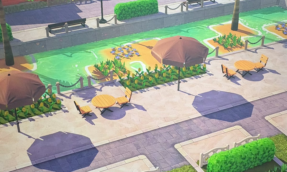 トモコレ島作り記録🏝️ — トモダチライフ DIY 図案（4枚目）