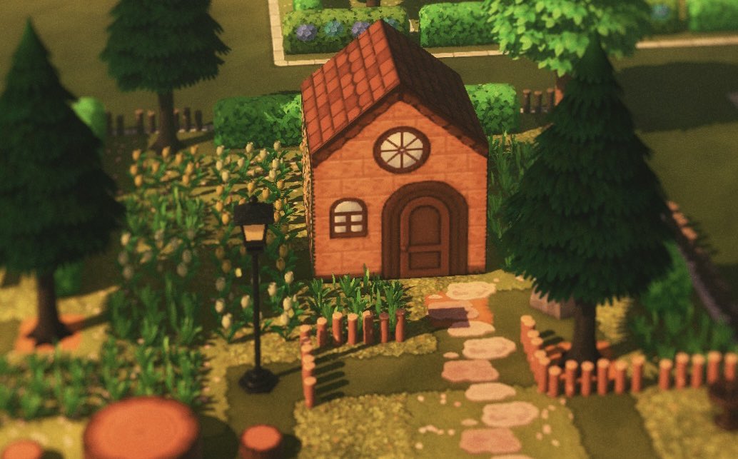 tried making a tomodachi life exterior by using mostly stamps ₊‧ 𖧧 — 人森 DIY 图纸