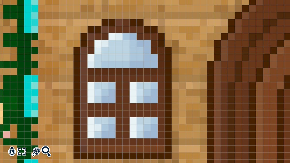 Façade de maison créée avec l'outil tampon — Tomodachi Life motif DIY (image 13)