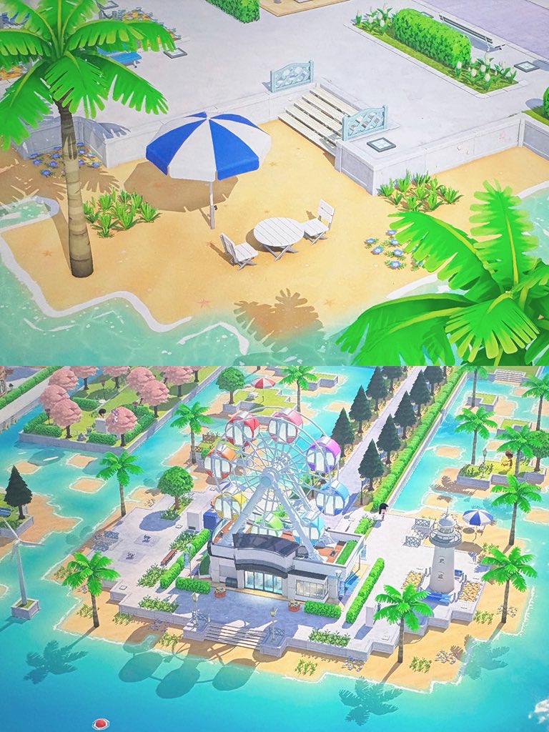 トモコレ島作り記録🏝️ — 人森 DIY 图纸（第 2 张）