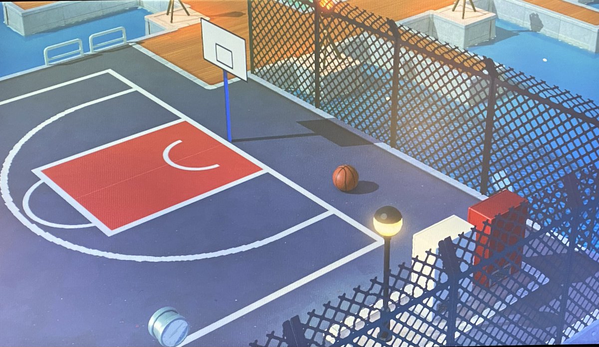 オブジェでバスケットボール作って島のいろんなところに置いてみたケド…いいぞ！🏀 — 人森 DIY 图纸