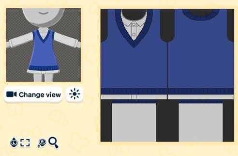 デフォルトテンプレートをスタンプとして他のアイテムに使う — トモダチライフ DIY 図案（2枚目）