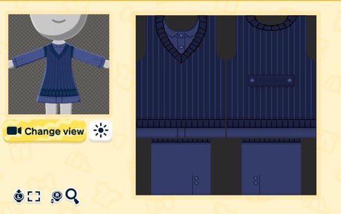 デフォルトテンプレートをスタンプとして他のアイテムに使う — トモダチライフ DIY 図案（3枚目）