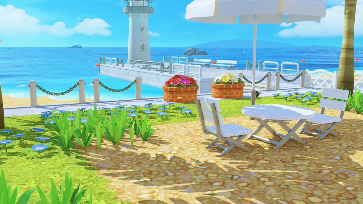 Journal d'aménagement en bord de mer — Tomodachi Life motif DIY (image 3)