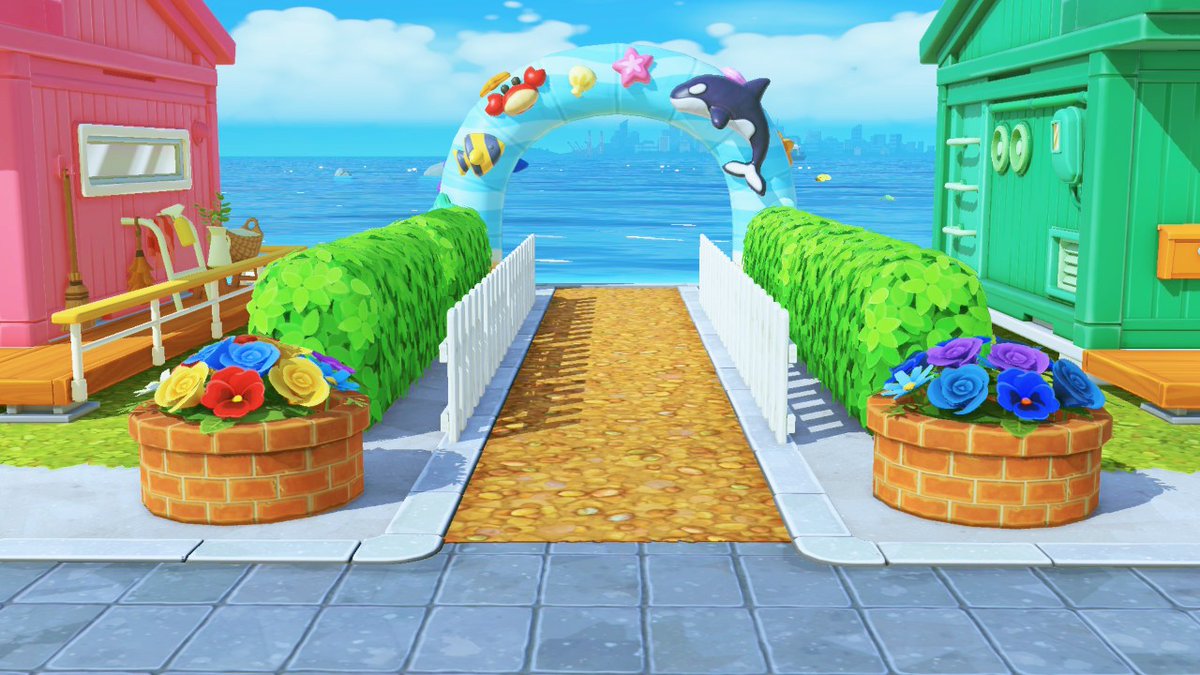 Journal d'aménagement en bord de mer — Tomodachi Life motif DIY (image 4)