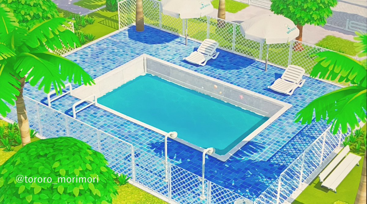 Summer Object Area — Tomodachi Life DIY pattern (image 1)