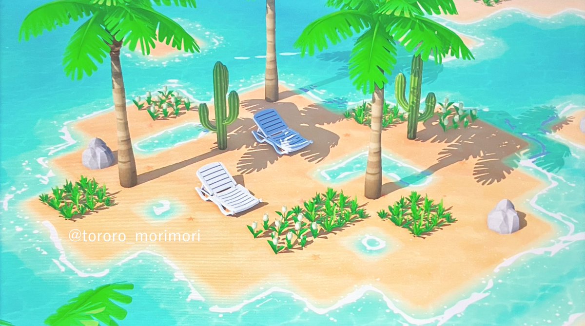 Summer Object Area — Tomodachi Life DIY pattern (image 2)