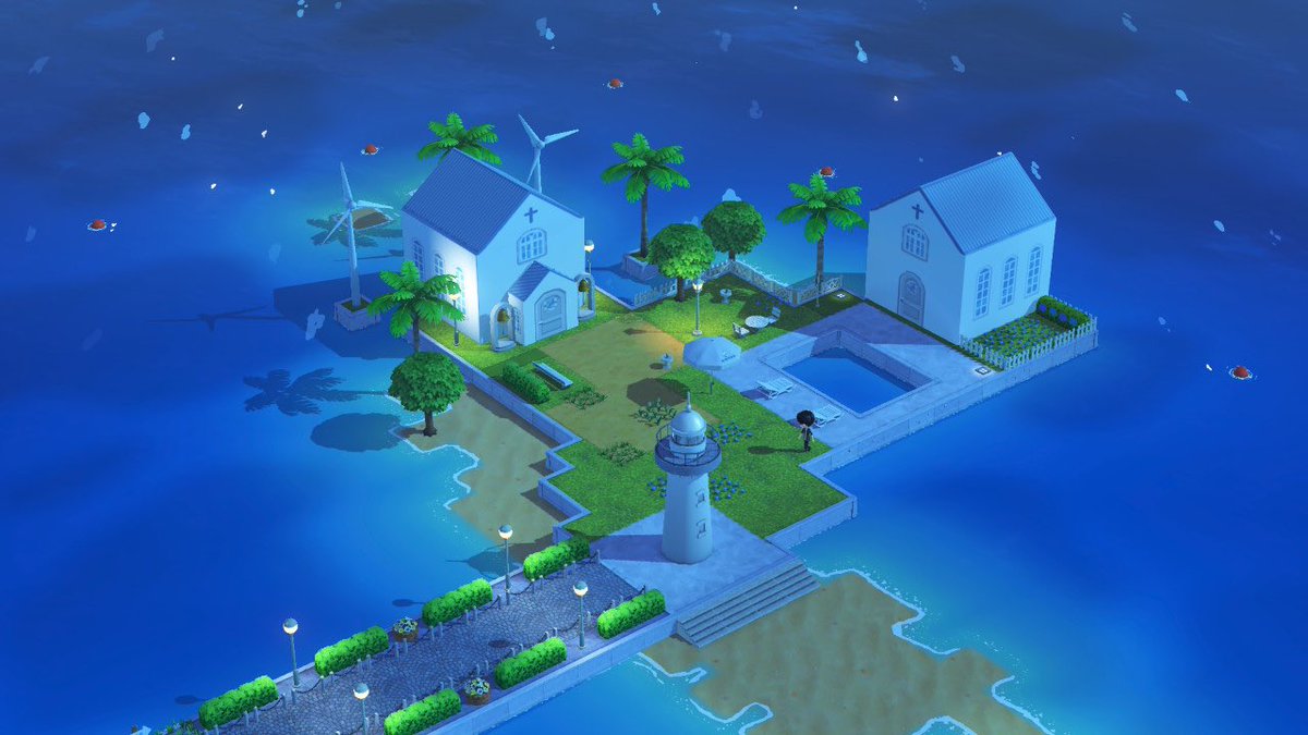 Aménagement d'île en cours — Tomodachi Life motif DIY (image 3)