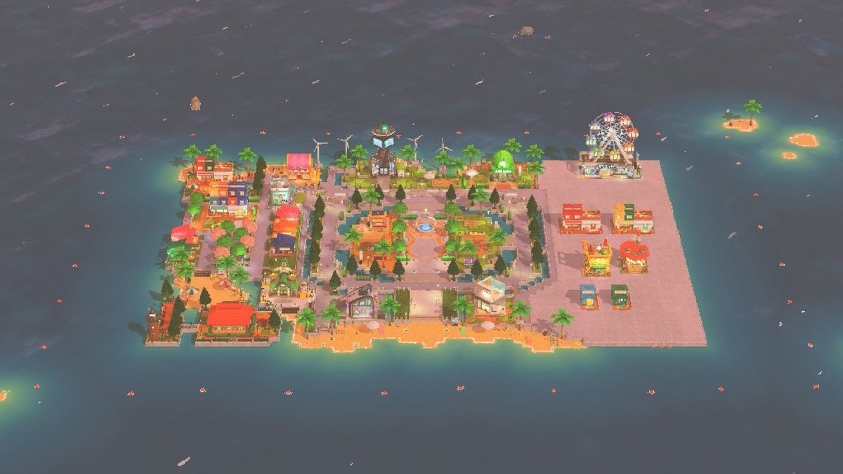 Current Island Overview — Tomodachi Life DIY pattern (image 1)