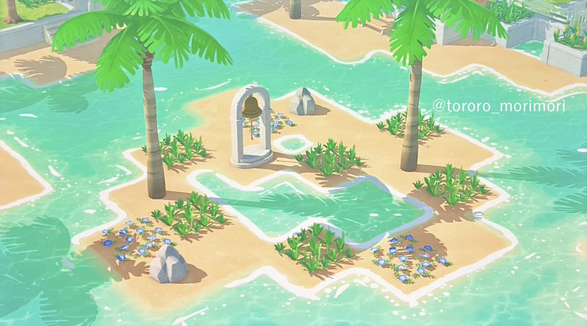 Petites îles de repos pour Tomodachi Life — Tomodachi Life motif DIY (image 2)