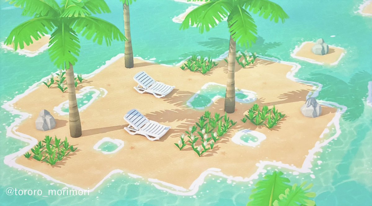 Petites îles de repos pour Tomodachi Life — Tomodachi Life motif DIY (image 4)